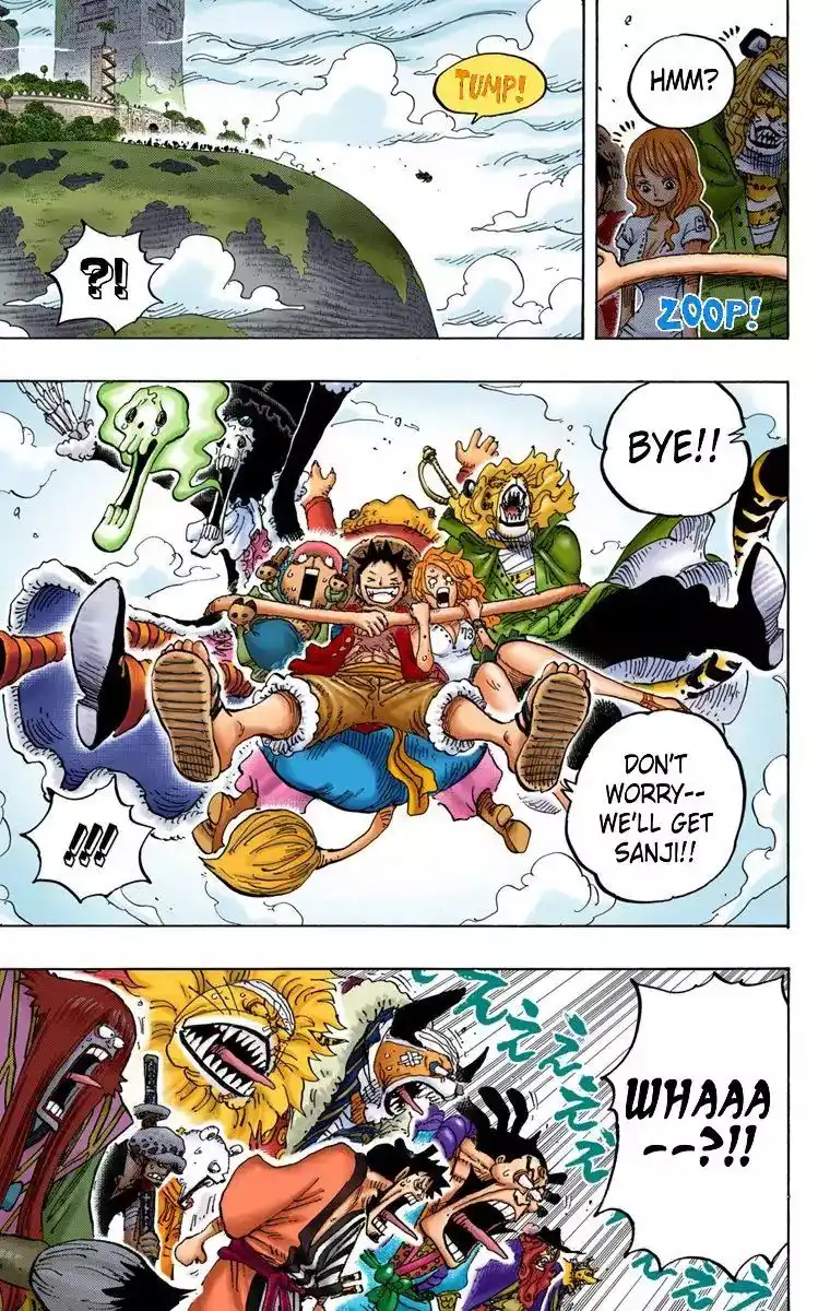 One Piece - Digital Colored Comics Chapter 822 15